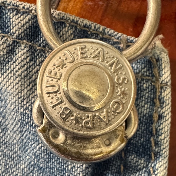 Gap Blue Jeans Denim Overalls 38/30 - Picture 3 of 9